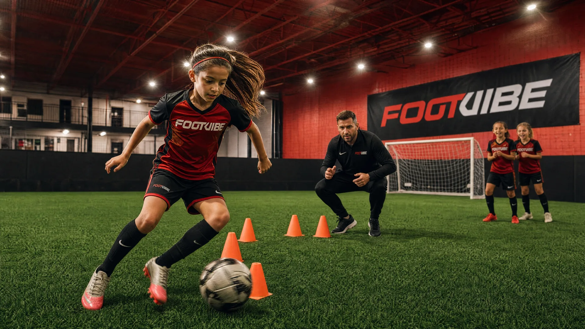 Cours privé de soccer avec un coach de l'Académie Révolution